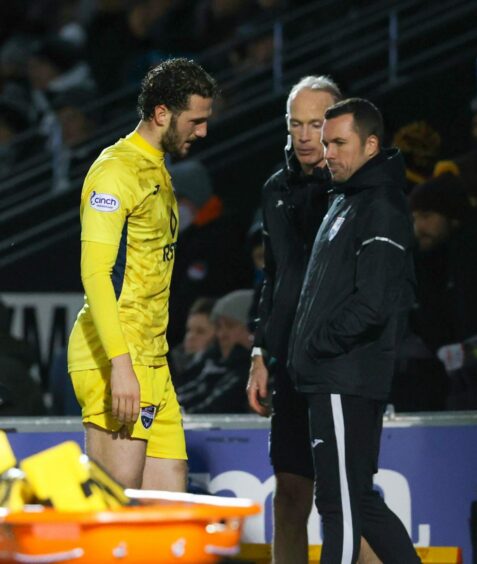 Ross County assistant Don Cowie.