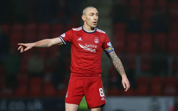 Scott Brown was missing for Aberdeen's defeat to Hibs