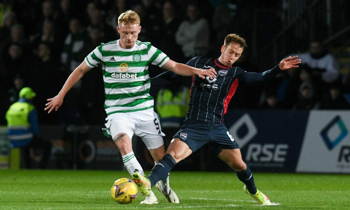 Celtic Liam Scales in action.