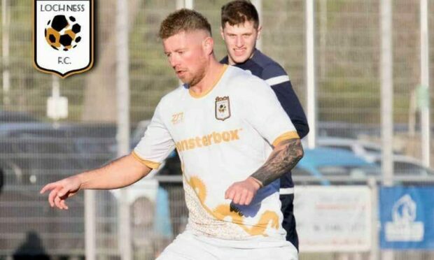 DJ Macphee, 34, was a respected player for Loch Ness FC who died in December 2021. Image: Loch Ness