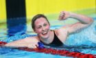 Hannah Miley had fresh reason to celebrate, after being made an MBE for services to swimming and women's health. Photo by Cameron Spencer/Getty Images