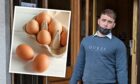 Archie Andrade threw eggs as passing vehicles on the AWPR. Aberdeen Sheriff Court.