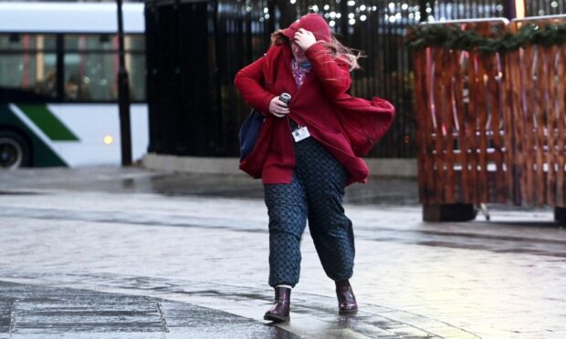 Strong winds set to hit most of Scotland on Friday. Image: Chris Sumner/ DC Thomson.