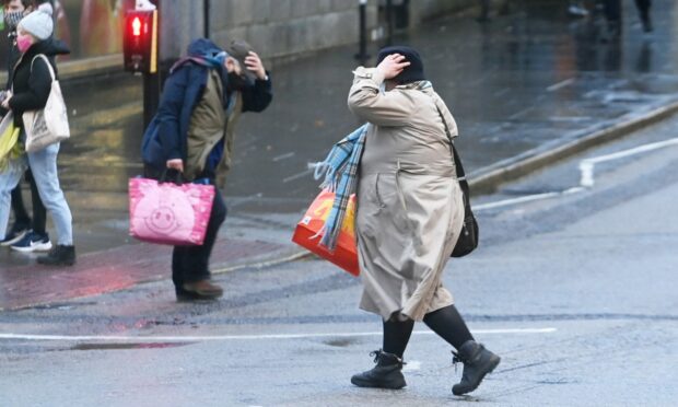 Residents across the north and north-east are bracing for gusts of wind up to 80mph. Image: Chris Sumner / DC Thomson.
