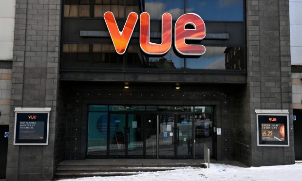 Vue Cinema, on Shiprow, Aberdeen. Image: Kenny Elrick/DC Thomson.