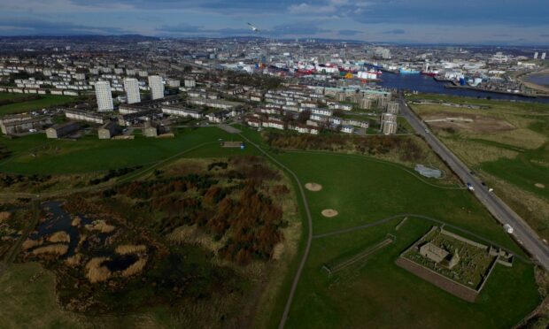 St Fittick's Park, Torry, is being eyed for an energy transition zone business park.