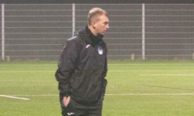 Alness United manager Robert MacCormack.