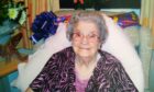 Isabella Donald on her 100th birthday.