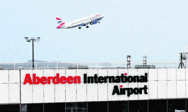 Aberdeen International Airport.