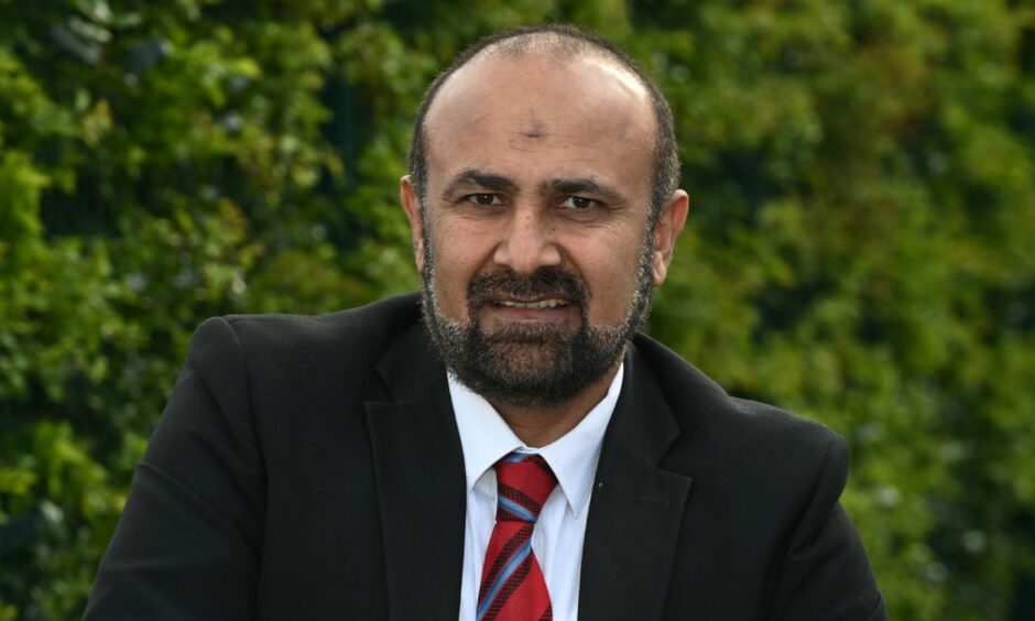 Councillor Tauqeer Malik said the council needed to draw the line on the number of SEVs in Aberdeen somewhere - his colleagues agreed that limit was six. Photo by Kenny Elrick/DCT Media.