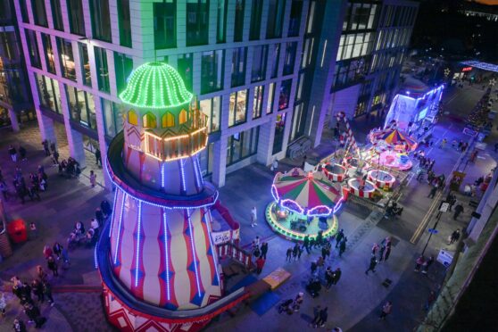 The Christmas Village 'brightened up the city' after several Covid lockdowns.