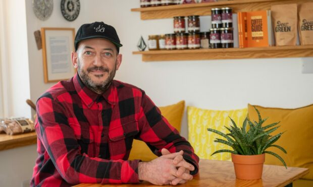 Simon Burnside of Ride Coffee House, believes the pandemic has benefited the business in some ways