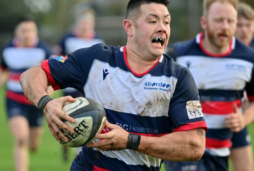 Corey Buchan will miss out this weekend for Aberdeen Grammar