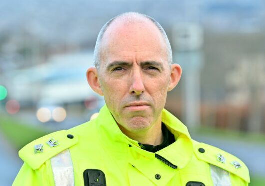 North East Police Commander George Macdonald at Nigg Police Station