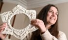 Crafting star: Lauren Hickey's macrame designs caught the eye of TV producers.