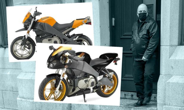 Kevin Smith stole two motorbikes worth an estimated £6,000.