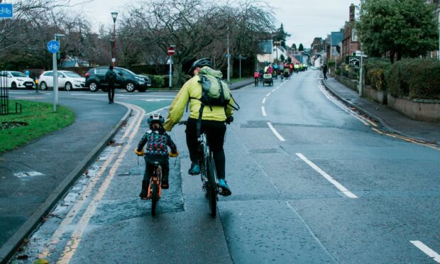 Kidical Mass events are being held in Inverness to press for improved cycling areas