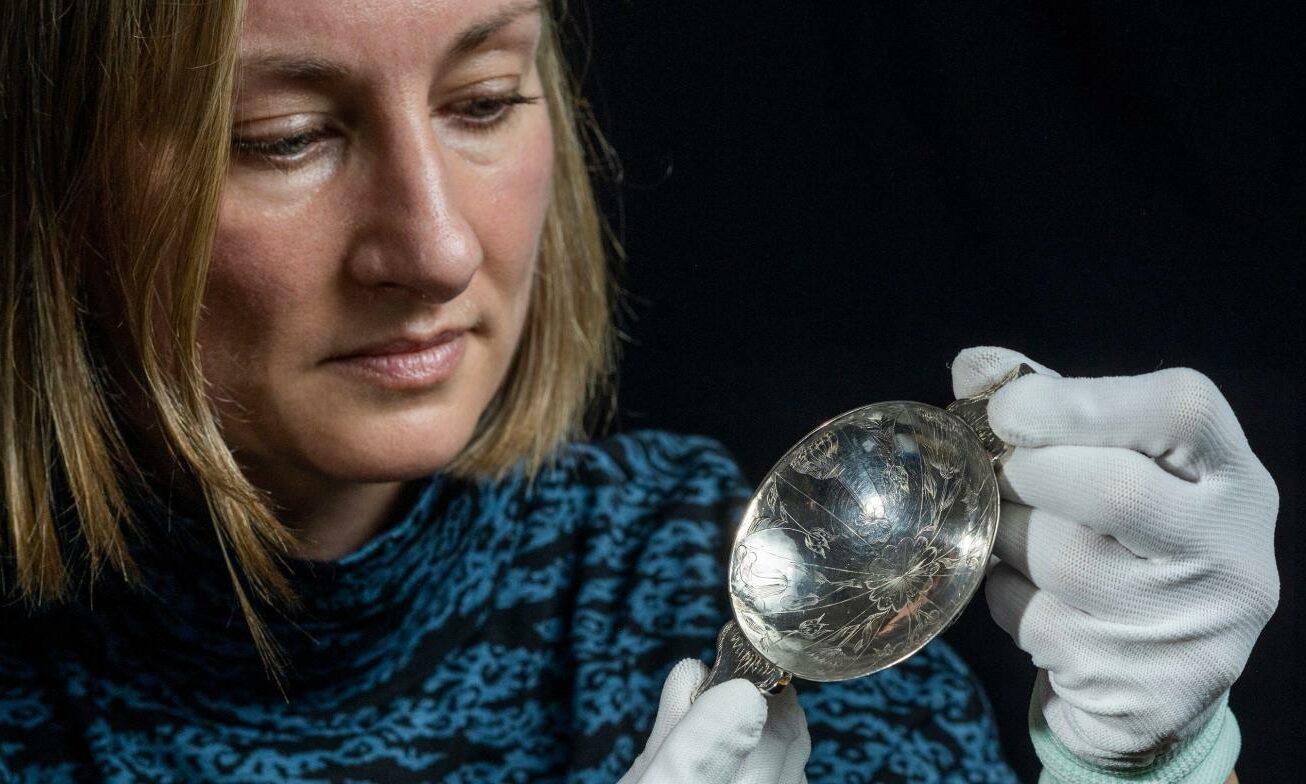 Rare Aberdeen silver quaich gifted to the National Museum of Scotland