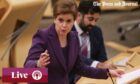 Nicola Sturgeon is giving a Covid update on the emerging Omicron situation in Scotland - follow all the updates live here.
