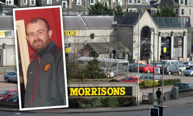 Neil Jamieson knocked a woman over in Morrisons car park.