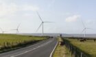 Wind turbines on Orkney.