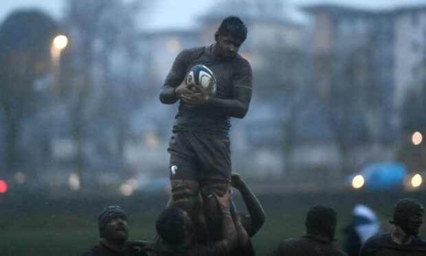 Rubislaw was reduced to a mudbath when Grammar faced Marr on Saturday