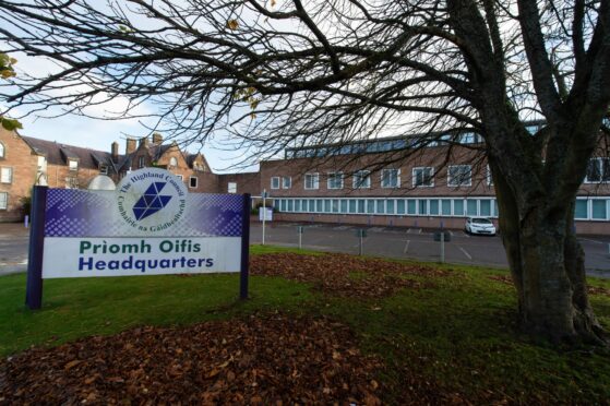 Concerns have been raised about temporary accommodation in the Highlands.