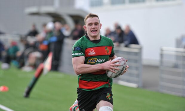 Andrew Findlater is back for Highland this weekend away to Aberdeen Grammar. Image: Jason Hedges/DC Thomson