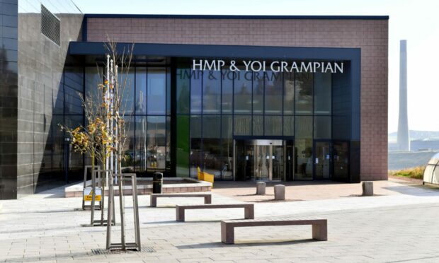 External view of HMP Grampian.