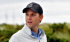 Eric Trump at Trump International Golf Course Scotland, which has shown losses of more than £700,000. Image: Kami Thomson/DC Thomson