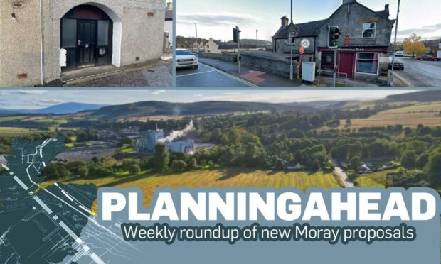 Plans to turn former Rothes pub into community hub and proposed £50 million state-of-the-art maltings included in Moray Council's latest planning applications.