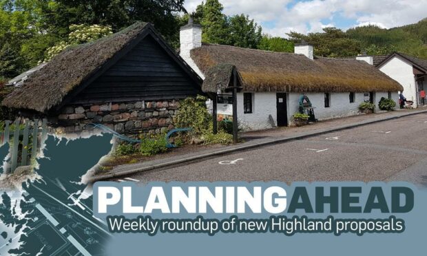 Planning ahead: An application to rethatch Glencoe Folk Museum's roof is one of a number of applications submitted to Highland Council