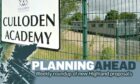 The redevelopment of Culloden Academy is included in planning proposals submitted to Highland Council planners this week