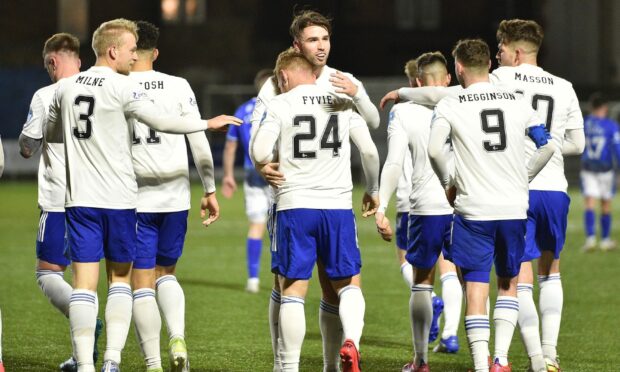 Fraser Fyvie (24) scored the opener for Cove Rangers in their 3-0 win