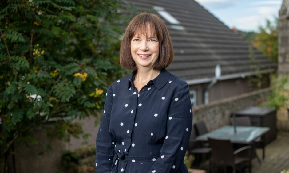 ETZ Ltd chief executive, Maggie McGinlay. Her firm is drawing up designs for the business park, linked to thousands of jobs, using some of the St Fittick's Park site. Photo by Scott Baxter/DCT Media.