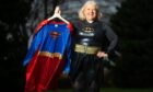 Veronica Young is keeping herself and other cancer patients positive by dressing as superheroes for her chemo treatments. Picture Michael Traill