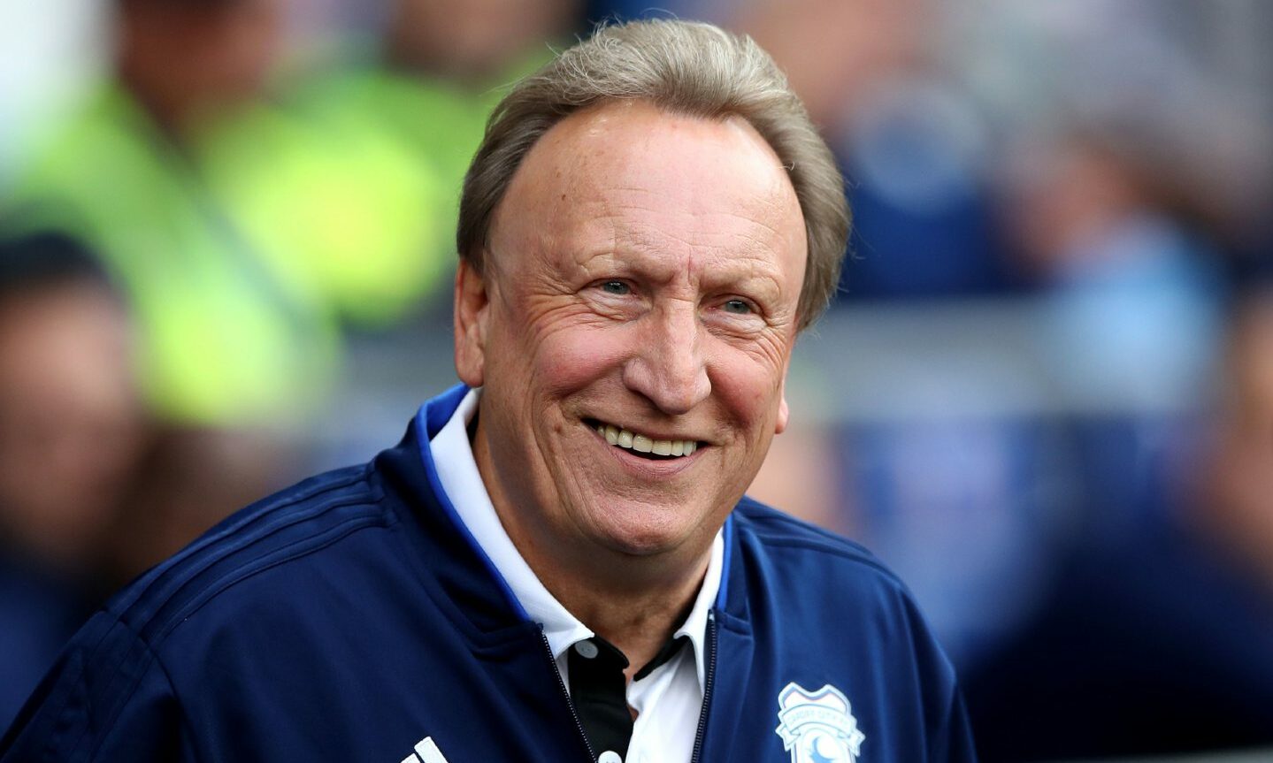 Neil Warnock during his time as manager of Cardiff City.