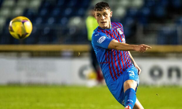 Caley Thistle defender Cameron Harper.