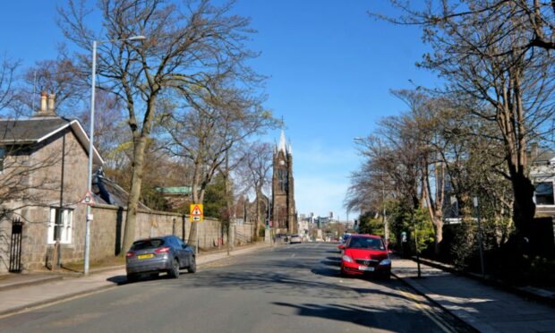 St Swithin Street in Aberdeen.