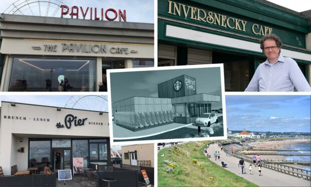 How will the new Starbucks by the shore impact on Aberdeen's local coffee shops?
