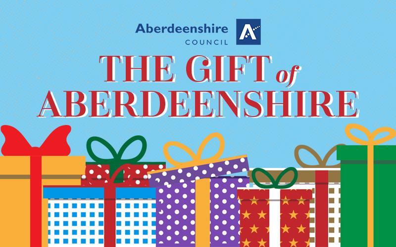 The Gift of Aberdeenshire celebrating local high streets in Aberdeenshire.