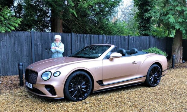 Vicki Butler-Henderson welcomes the New Year with the Bentley’ Continental GT Speed.