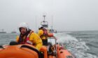 Kyle lifeboat was called to assist in a medical transfer. Picture supplied by RNLI.