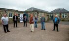 The community group outside Fife Street School this summer.