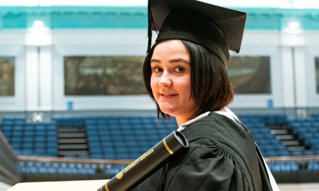 Vicky Taylor, BA Hons Social Work. Picture by Wullie Marr.