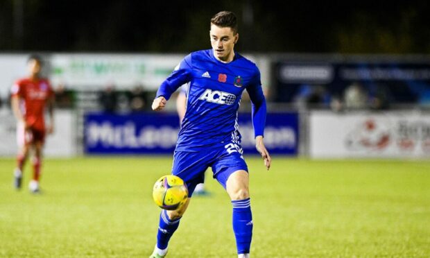 Cove Rangers midfielder Robbie Leitch