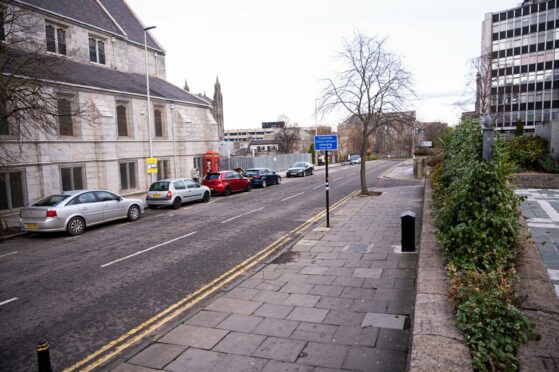 Councillors were debating proposals for a new taxi rank on Queen Street.