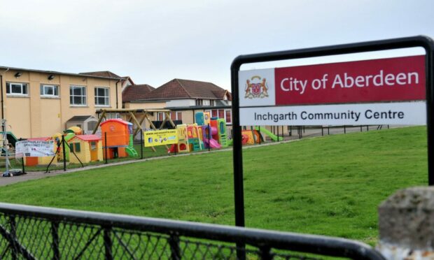 Inchgarth Community Centre, Aberdeen, has been denied cash to pay for an expansion.