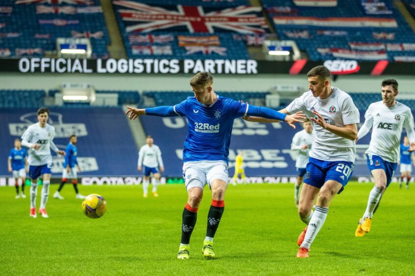 Cove Rangers played in front of empty stands last year at Ibrox in the Scottish Cup
