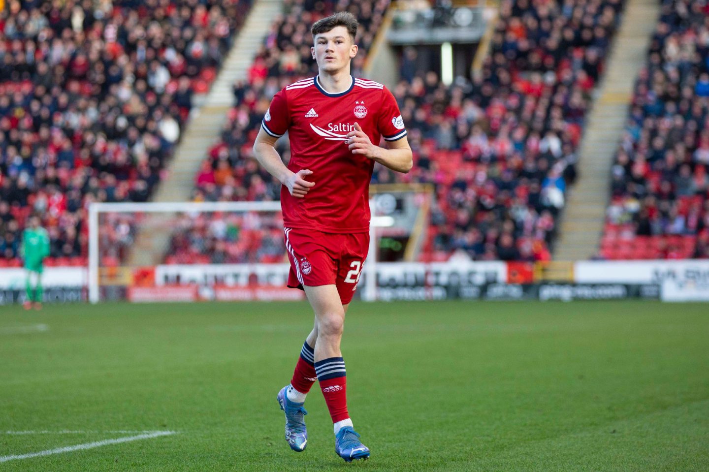 Aberdeen's Calvin Ramsay during the Scottish Cup tie against Edinburgh City.